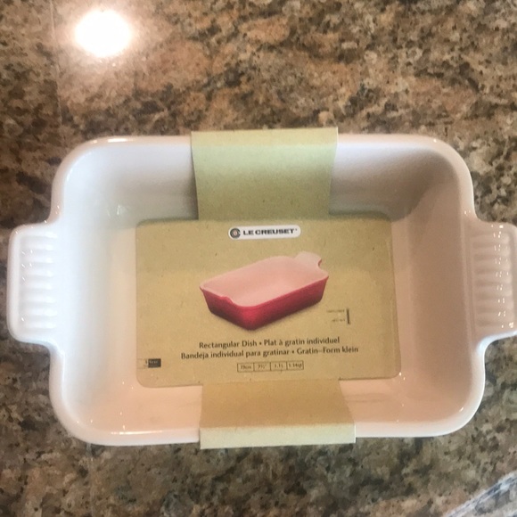Le Creuset Other - NWT Le Creuset rectangular dish 1.14 qt! Soliel